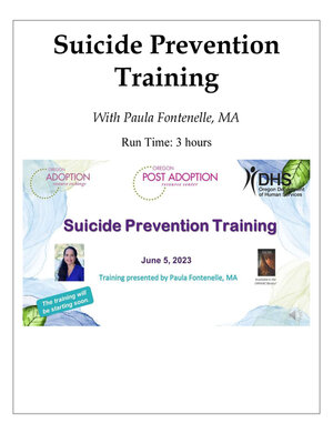 cover image of Suicide Prevention Training (Video)